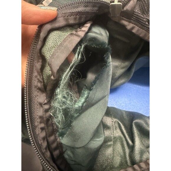 Vintage patagonia 90’s 2 Way Camping Large Duffle Bag Green Shoulder Hand - Picture 7 of 7